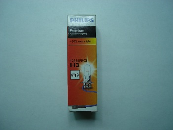  3 12V-55W Philips Premium RK22s